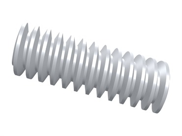 Schnecke M0,2 Ø2.8mm