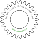 Zahnrad M0.15 / 25 Z AD 4.05mmBohrung (D) mm 2.00 P7Breite (T) mm 3.0Messing MO58[ZR-M0.15-Z25-T3-DA4.05-D2P7-MS]PO20260630ET2