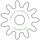 Zahnrad M0.3 / 11 Z AD 3.9mmBohrung (D) mm 1.00 Presspassung PBreite (T) mm 2.0POM-C natur[ZR-M0.3-Z11-T2-DA3.9-D1P-PN]