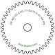 Zahnrad M0.25 / 40 Z AD 10,5mmBohrung (D) mm 1,50 Presspassung PBreite (T) mm 1,0POM-C natur[ZR-M0.25-Z40-T1-DA10.5-D1.5P-PN]