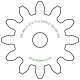 Zahnrad M0.3 / 12 Z AD 4.2mmBohrung (D) mm 0.80 Presspassung PBreite (T) mm 1.5POM-C natur[ZR-M0.3-Z12-T1.5-DA4.2-D0.8P-PN]Ingranaggi di ricambio per locomotiva da manovra Sogliola RiZR-M0.3-Z12-T1.5-DA4.2-D0.8P-PN