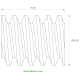 Schnecke M0.2 / Ø 2.8 mm / 1-gängigLänge (T) mm 3.5Bohrung (D) mm 0.80 Presspassung PDrehrichtung rechtsPOM-C natur[SN-M0.2-d2.8-T3.5-D0.8P-PN-R]
