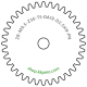 Zahnrad M0.5 / 36 Z AD 19.00mmBohrung (D) mm 2.50 H9Breite (T) mm 5.0POM-C natur[ZR-M0.5-Z36-T5-DA19-D2.5H9-PN]Servo MotorFor Maksim