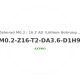 Zahnrad M0.2 / 16 Z AD 3,60mmBohrung (D) mm 1,00 H9Breite (T) mm 2,0Messing MO58[ZR-M0.2-Z16-T2-DA3.6-D1H9-MS]