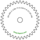 Zahnrad M0.3 / 36 Z AD 11.4mmBohrung (D) mm 1.50 Presspassung Hausnorm PBreite (T) mm 1.5POM-C schwarz[ZR-M0.3-Z36-T1.5-DA11.4-D1.5P-PB]