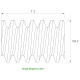 Schnecke M0.15 / Ø 2,0 mm / 1-gängigLänge (T) mm 3,0Bohrung (D) mm 1,00 Spielpassung Hausnorm HDrehrichtung linksMessing MO58[SN-M0.15-d2-T3-D1H-MS-L]Vorherigen Bestellungen war falsch 641