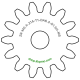 Zahnrad M0.4 / 14 Z AD 6,4mmBohrung (D) mm 1,50 Spielpassung Hausnorm HBreite (T) mm 1,0Messing MO58[ZR-M0.4-Z14-T1-DA6.4-D1.5H-MS]
