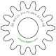Zahnrad M0.25 / 14 Z AD 4.0mmBohrung (D) mm 1.50 Presspassung Hausnorm PBreite (T) mm 2.0POM-C schwarz[ZR-M0.25-Z14-T2-DA4-D1.5P-PB]