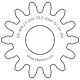 Zahnrad M0.25 / 14 Z AD 4.0mmBohrung (D) mm 1.50 Presspassung Hausnorm PBreite (T) mm 2.5POM-C natur[ZR-M0.25-Z14-T2.5-DA4-D1.5P-PN]